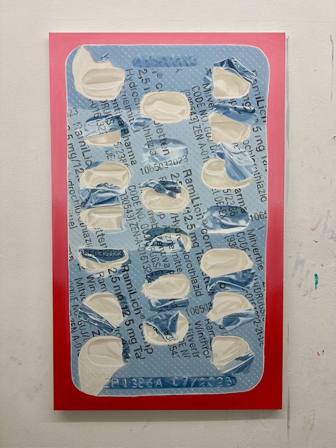 Ramilich, 2024
Acrylic on canvas
130 × 80 cm
Unique work